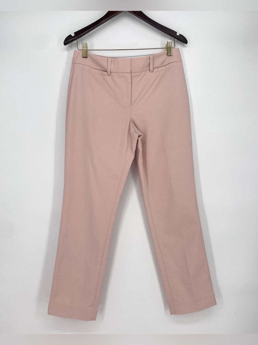 Tommy Hilfiger Light Pink / Blush Tapered  Classic Preppy Ankle Pants Stretch